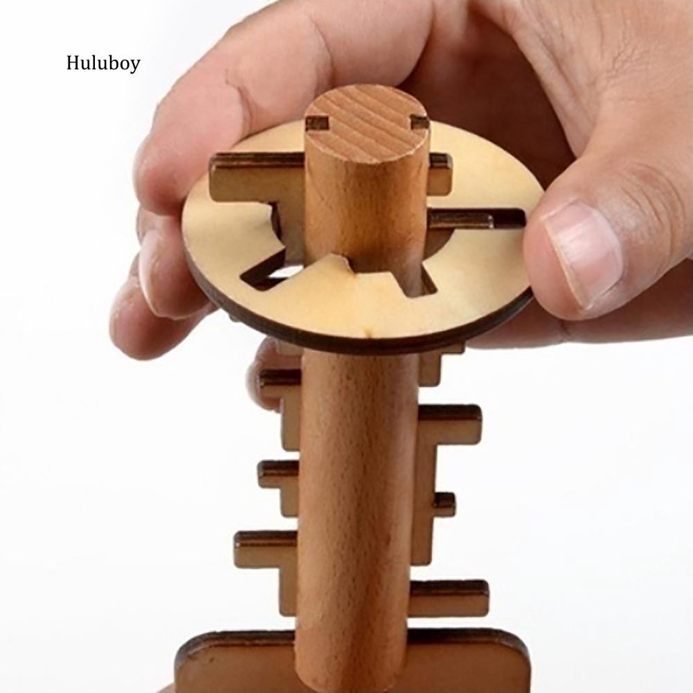 Đồ chơi gỡ rối bằng gỗ giúp phát triển trí thông minh cho trẻ em & người lớn