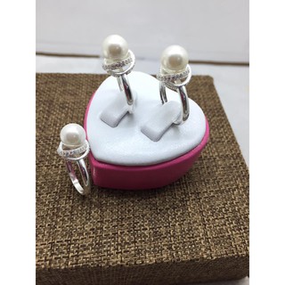 Nhẫn bạc ngọc trai NT102