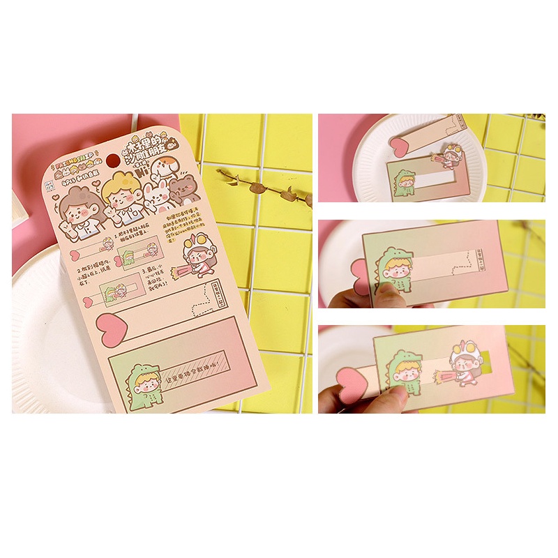 4 Miếng Dán Trang Trí Sổ Lưu Niệm Muzili