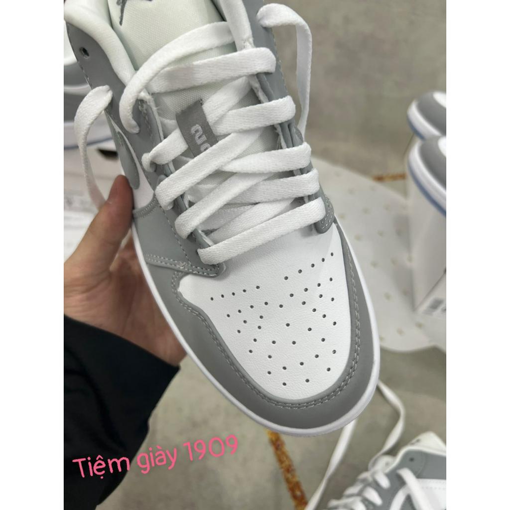 Giày Thể Thao  Jordan Cổ Thấp  Golf Grey  Xám Đế Trong + Cao Cấp + Gót Mịn + Đế Trong