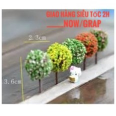 Tiểu Cảnh Cây Cảnh Nhựa Trang Trí Chậu Cây, Sen Đá, terrarium, charm slime trang trí lọ hoa