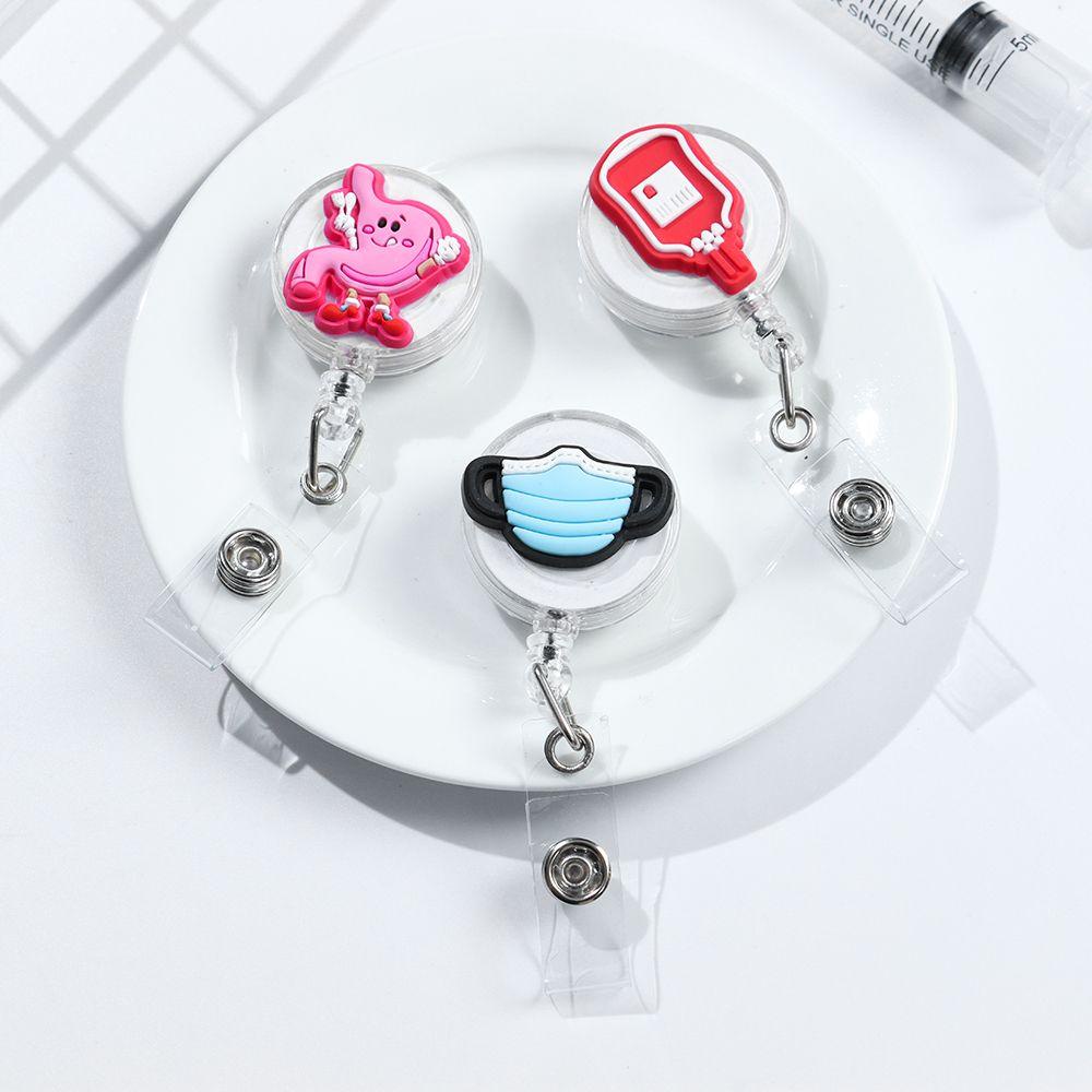 XIANTIN Giá Đỡ Đeo Thẻ ID / Huy Hiệu Y Tế Có Thể Thu Gọn Siêu Bền Tiện Dụng