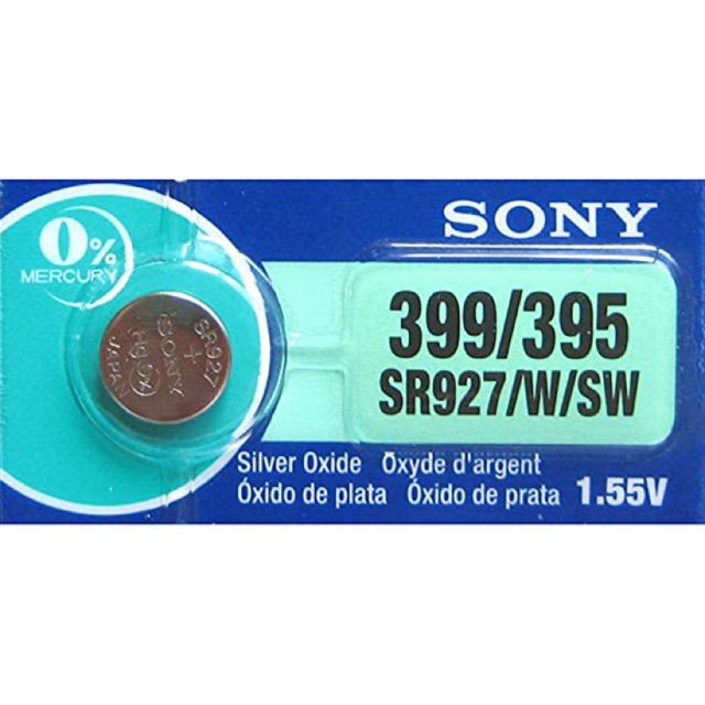 Pin Đồng Hồ Sony 399/395 SR 927 / W / SW SR927W Japan Chính Hãng (giá 1 viên)