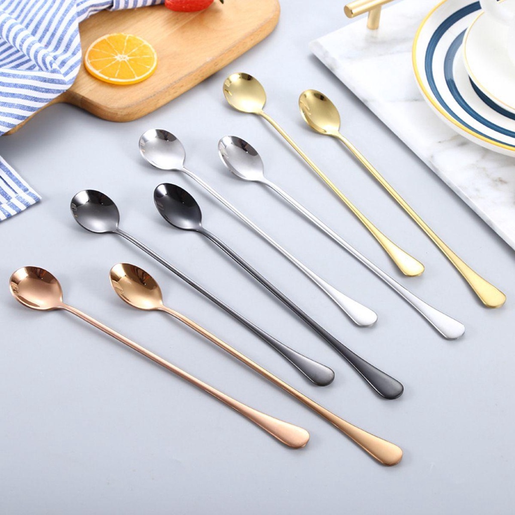 Muỗng Khuấy Cocktail / Nước Ép Bằng Thép Không Gỉ Tiện Dụng Cho Nhà Bếp