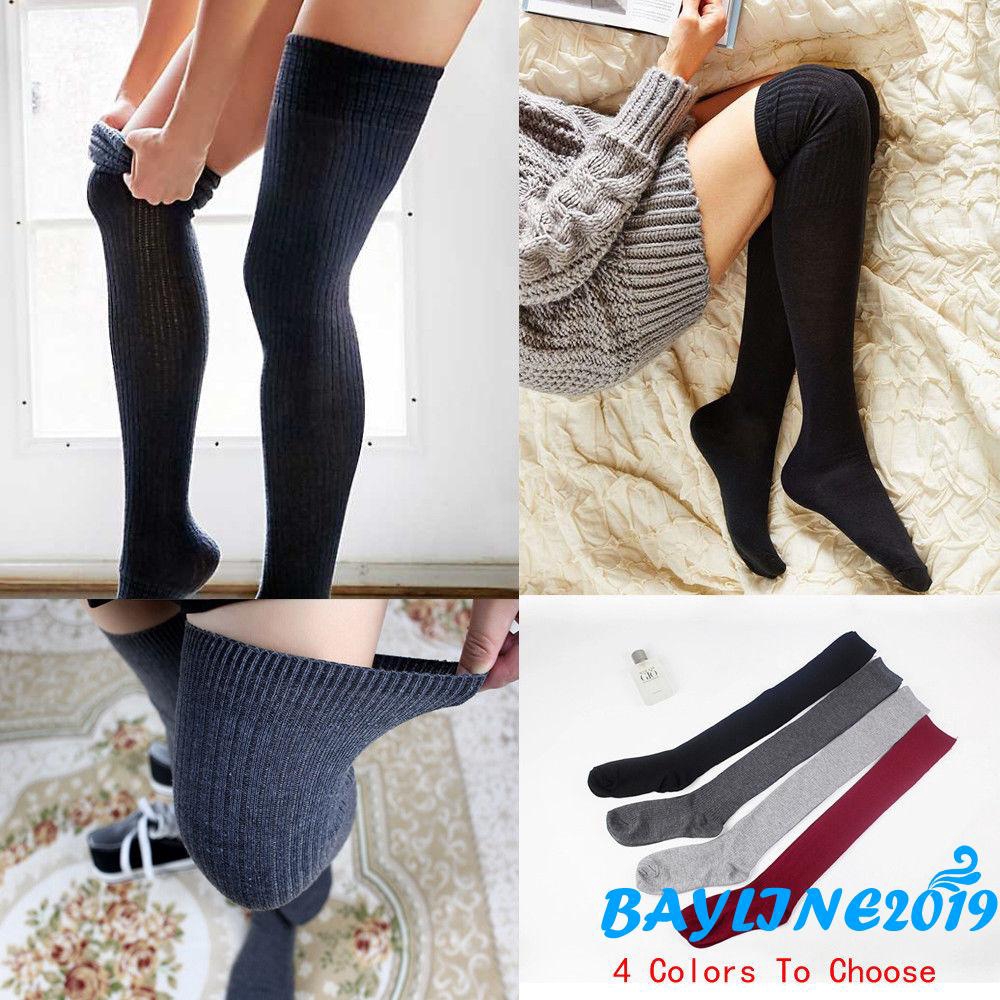 Vớ len dài ấm áp thời trang dành cho nữ