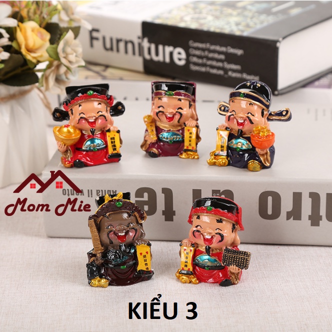 Bộ 5 tượng Ngũ - Phúc - Lộc - Thọ - Tài - Hỷ trang trí - D105