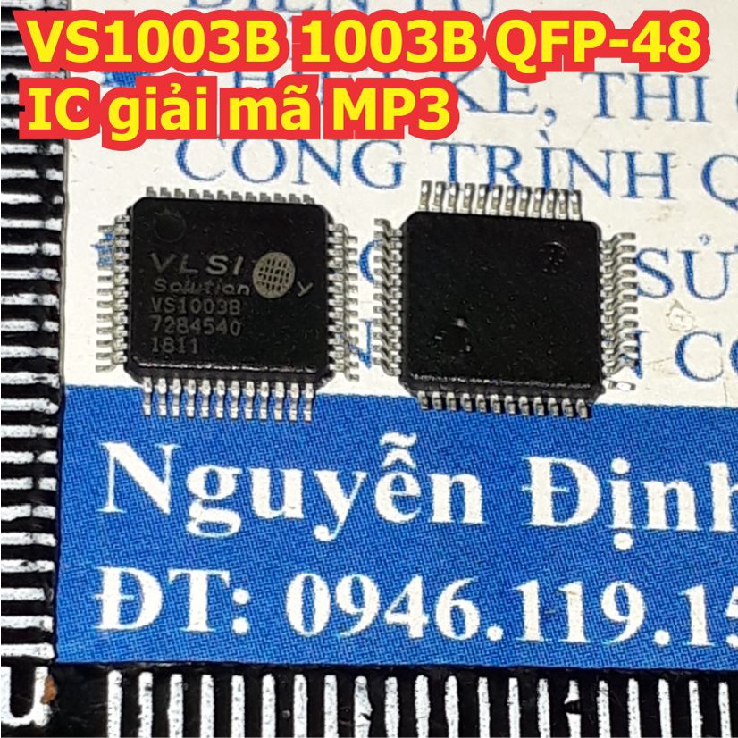 VS1003B 1003B VS1004 QFP-48 IC giải mã MP3 kde1304