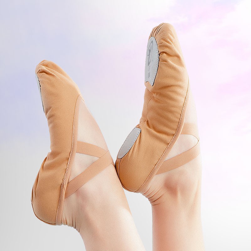 Giày Vải Múa Ba Lê Chuyên Dụng Dành Cho Nữ - Giày múa cho bé gái KDM04