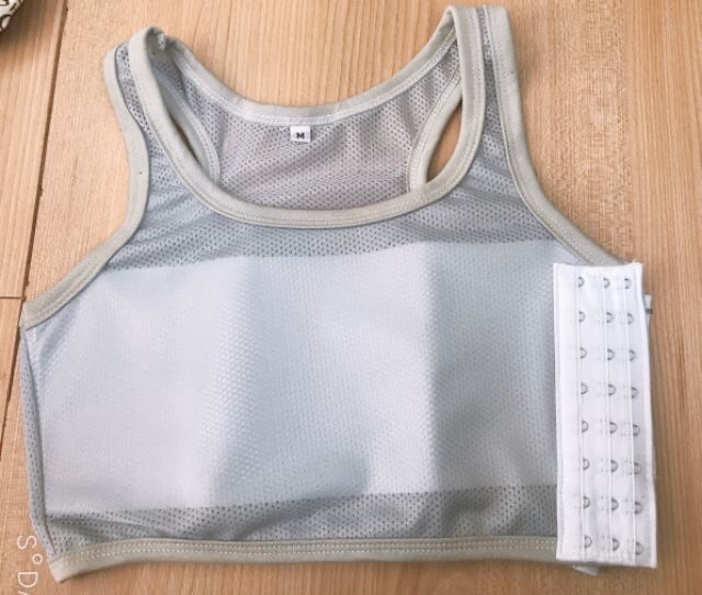 Áo nịt tomboy dạng lưới thông thoáng có bản nịt trước nó ngực | BigBuy360 - bigbuy360.vn