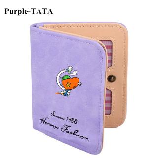 KPOP BTS  Short Wallet Card Pack Cartoon Character Wallet