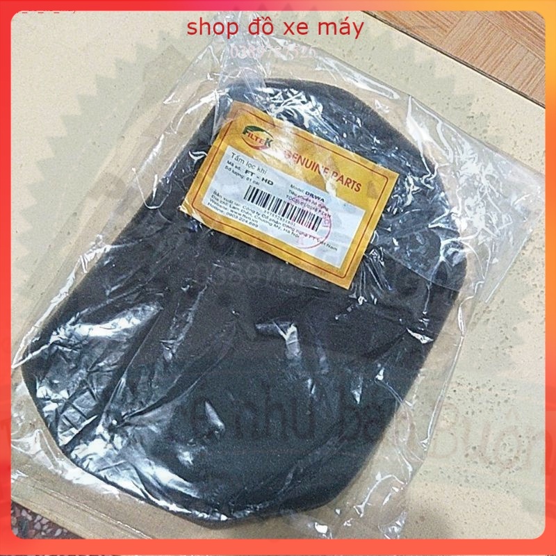 Mút loc gió , tấm lọc khí xe Honda DREAM WAVE và NHIỀU dòng xe Honda lắp chung sp này .. phụ tùng xe máy)