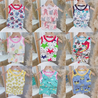 Sale!!! bộ ba lỗ cho bé mỏng mát nhẹ chuẩn mặc hè