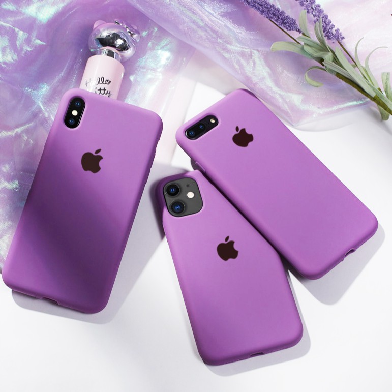 Ốp lưng iphone Chống Bẩn Full Viền Logo Táo 5/5s/6/6plus/6s/6splus/7/7plus/8/8plus/x/xr/xs/11/12/pro/max/plus/promax | BigBuy360 - bigbuy360.vn