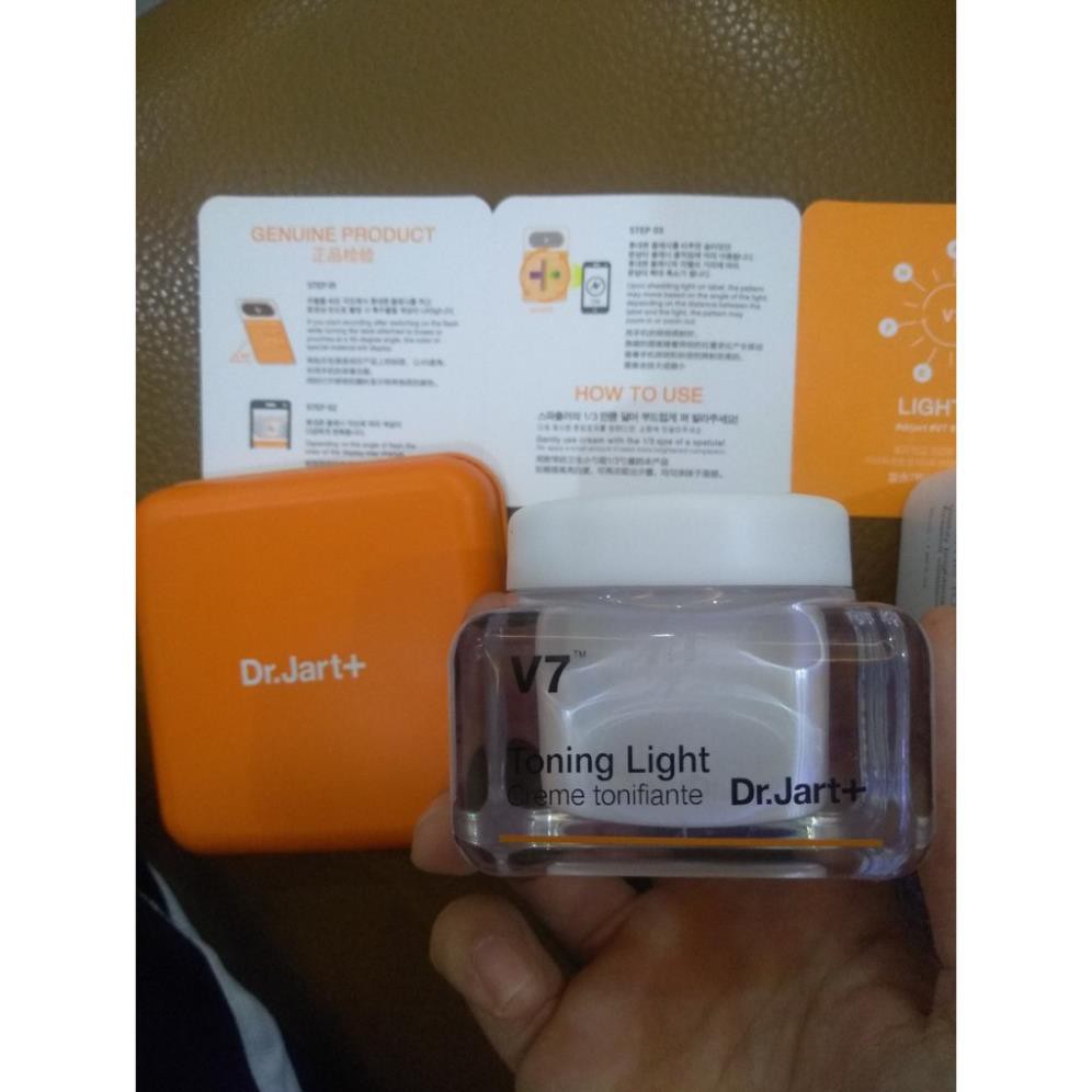 [NỘI ĐỊA HÀN QUỐC]  [MẪU MỚI 2021] Kem Dưỡng Trắng Da V7 Toning Light Dr.Jart 50Ml - fullsize | BigBuy360 - bigbuy360.vn