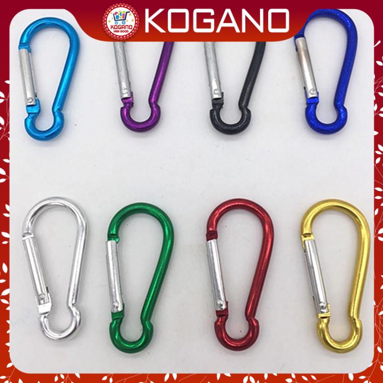 Móc khóa EDC KOGANO móc chìa khóa xe, móc balo du lịch, dã ngoại, phượt carabiner nhôm siêu bền HG-001091