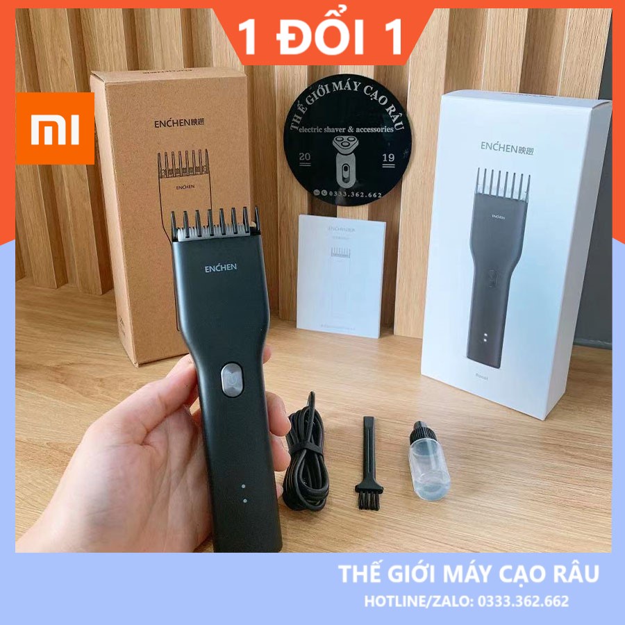 Tông đơ cắt tóc Xiaomi Enchen Boost cho gia đình và salon chuyên nghiệp, công suất 5W