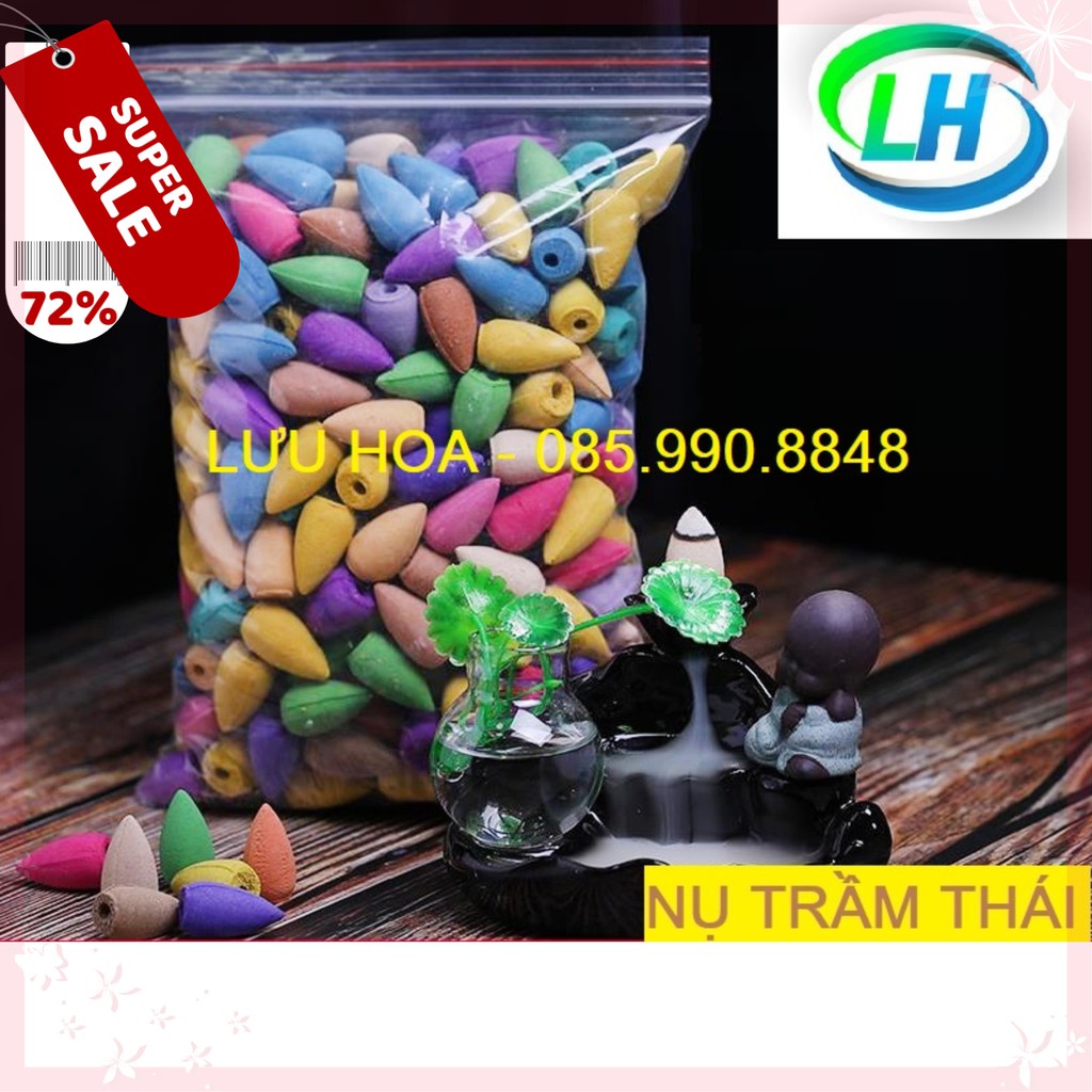 Trầm hương [THÁI LAN], nụ trầm hương khói ngược - Hương rất thơm, hương thơm tự nhiên từ các loài hoa