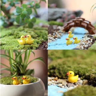 charm vịt trang trí slime