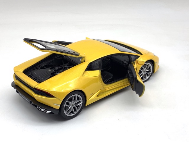 Xe Mô Hình Lamborghini Huracan 1:24 Welly ( Vàng )