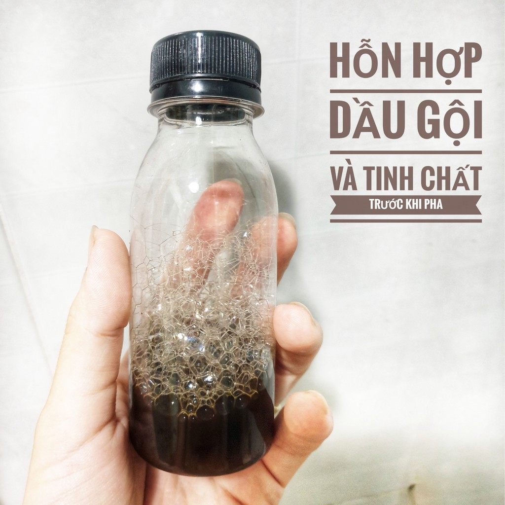 [Loại dày] CHAI NHỰA / LỌ NHỰA 100ml dùng để pha hỗn hợp Dầu gội và Tinh chất thảo mộc