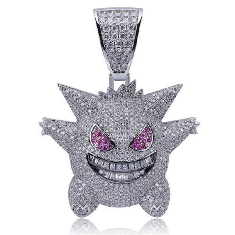 Vòng cổ Mặt Hình Mặt Cười Phong Cách hip hop Thời Trang Cho Nam