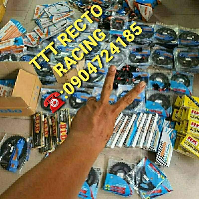 SÊN 10LY RECTO ĐEN 120L DÙNG CHO WINNER/SONIC/RAIDER/SATRIA/EXCITER 135 VÀ CHO CẢ CÁC LOẠI XE 110CC...CHÍNH HÃNG