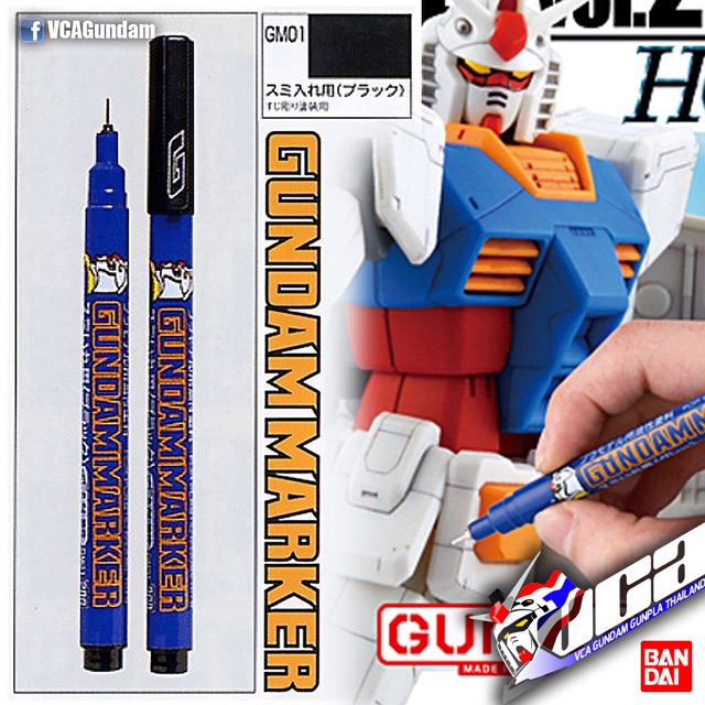 [New] Sơn: Bút Tô Gundam Marker GM01-03, 20-21, 301P-303P