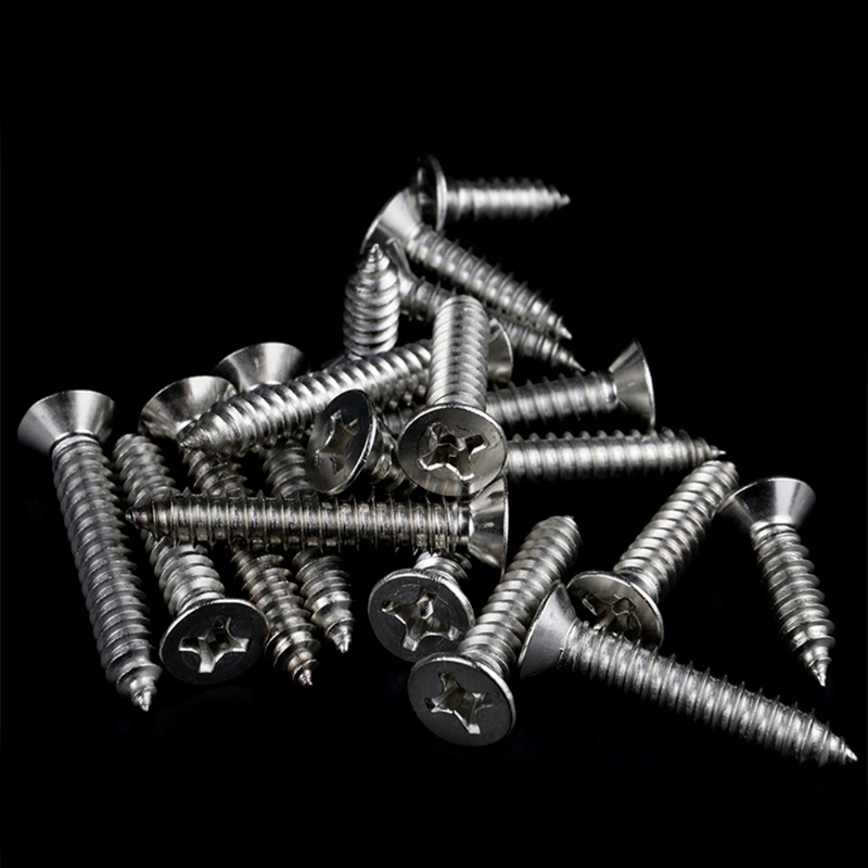 Bộ 800 Ốc Vít M2 Bằng Thép Không Gỉ Dùng Cắt Gỗ Đầu Phẳng