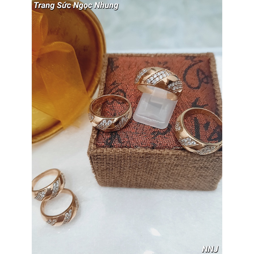 Nhẫn kiểu đồng đỏ-M6514