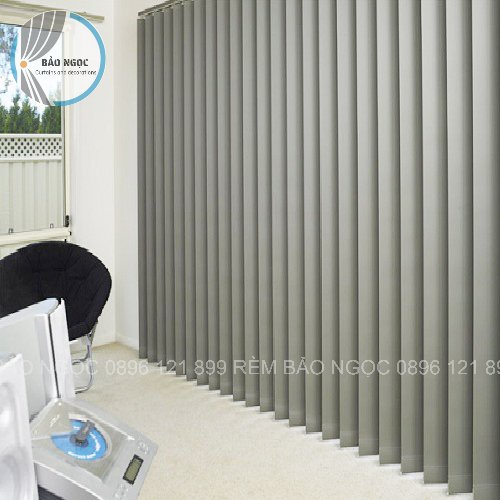 Rèm Lá Dọc Bảo Ngọc Cao Cấp, Giá Rẻ, Cản Nắng, Cản Sáng 100%