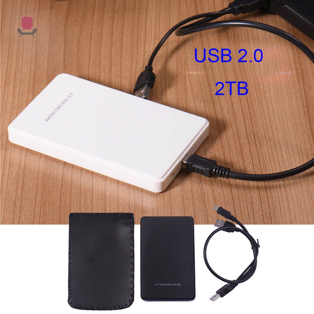 Hộp Đựng Ổ Cứng Ngoài 2tb Usb 2.0 Hdd 2.5 Inch | BigBuy360 - bigbuy360.vn