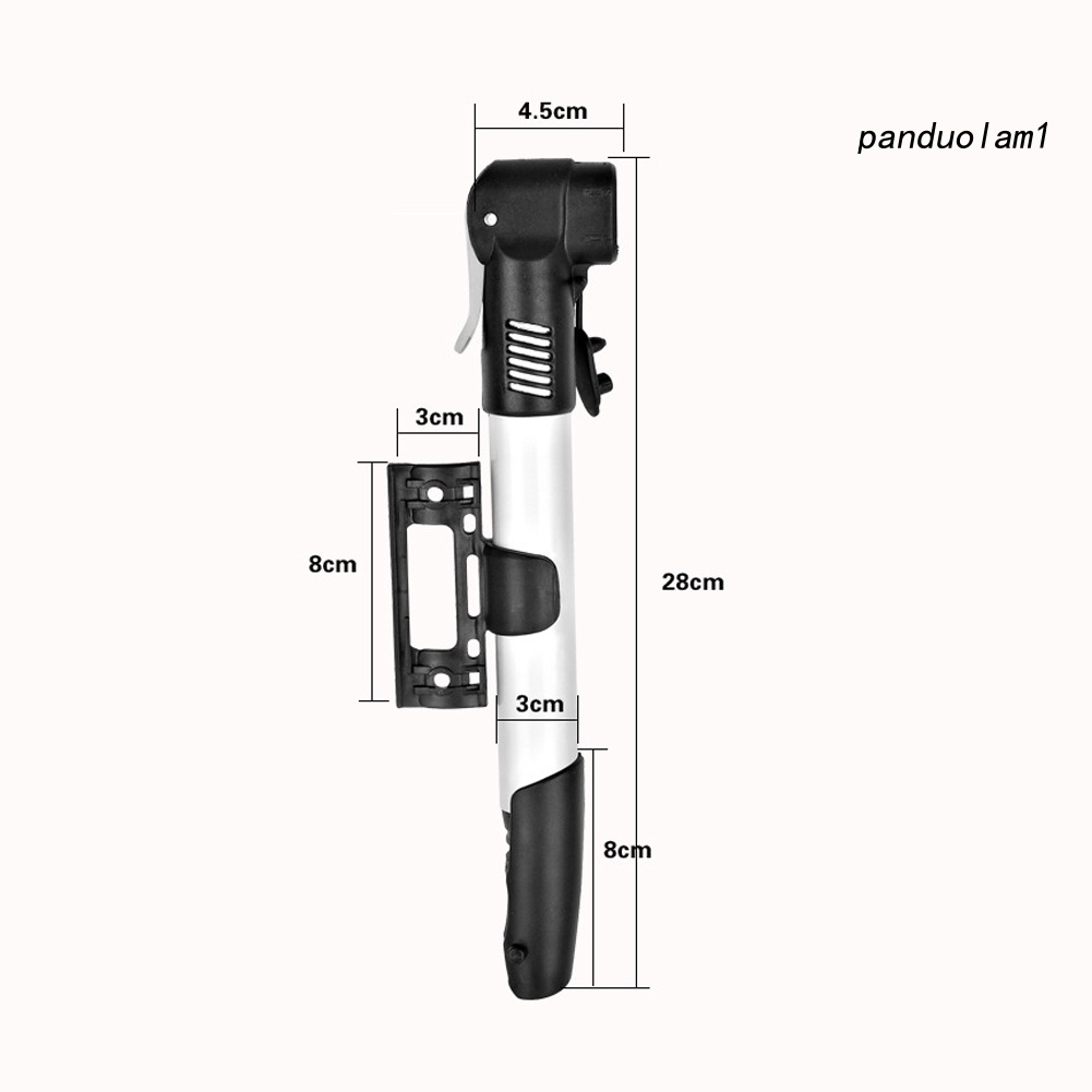 Ống Bơm Xe Đạp / Bóng Rổ Mini Áp Suất Cao Bằng Nhựa Tiện Dụng