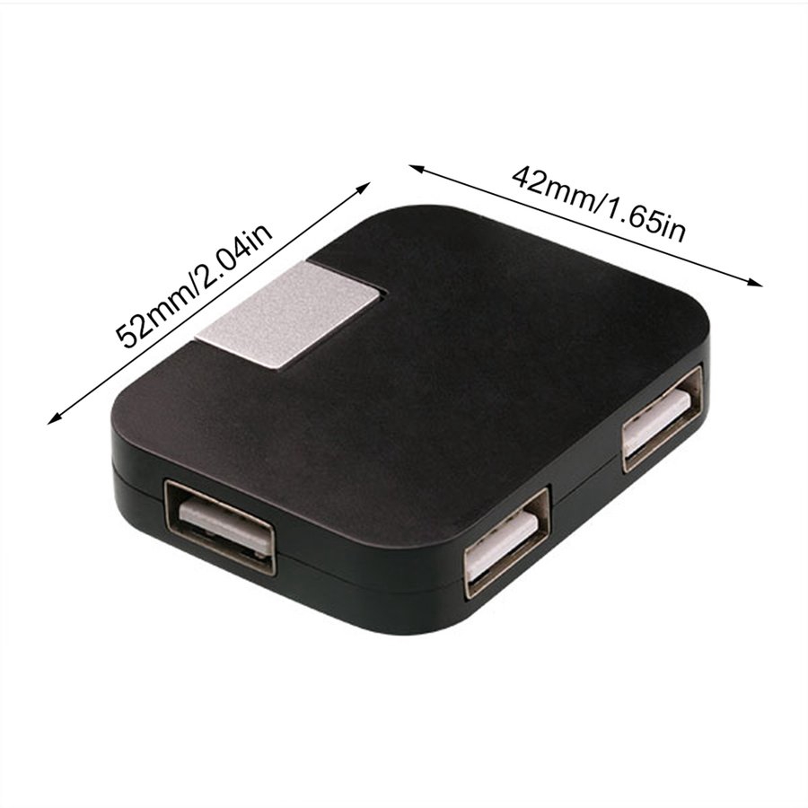 Excellent 2.0USB 1 with 4 port HUB is suitable for the notebook