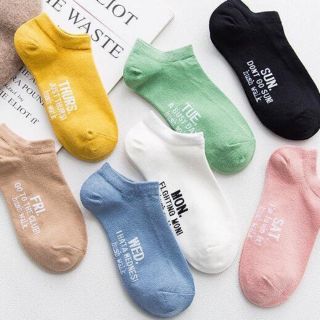 Combo tất tuần 7 đôi cho nữ