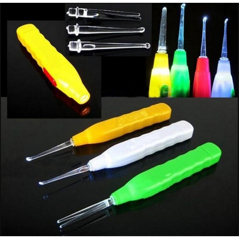 Dụng cụ lấy ráy tai có đèn led chất lượng cao cho bé