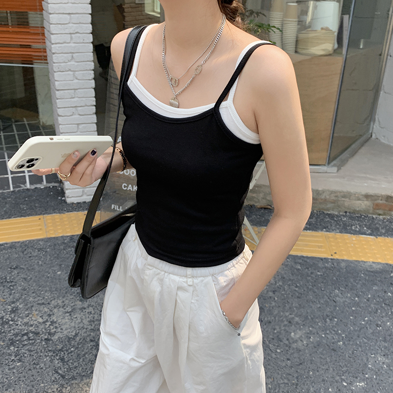 Áo Hai Dây Phong Cách Hàn Quốc 41775 | BigBuy360 - bigbuy360.vn