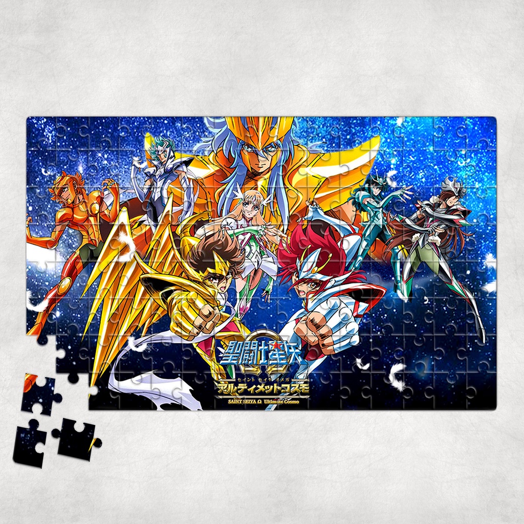 Tranh ghép hình Anime - Tranh ghép hình SAINT SEIYA - Mẫu 1 - Nhận in hình tranh ghép theo yêu cầu