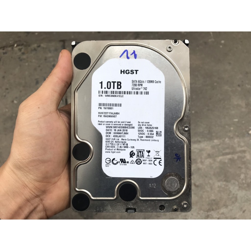 ổ cứng cho PC máy tính bàn 1tb Hitachi HGST seagate wd blue green black toshiba 3.5 " inch 1000gb hdd các loại all