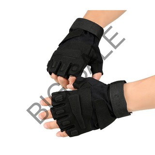 Găng tay Black Hawk - Ngắn ngón - Găng tay đi xe máy , găng tay tập gym
