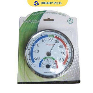 Nhiệt ẩm kế TANAKA  TH101E /Anymetre/thermometer TH101B đo độ ẩm, nhiệt độ phòng để bàn, treo tường, không dùng pin