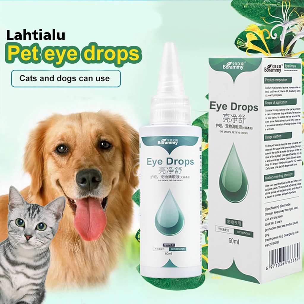 P Eye Drops Cleaning Remove Tear Health Care Gentle Eye Cleaner Đồ dùng cho thú cưng cho chó con