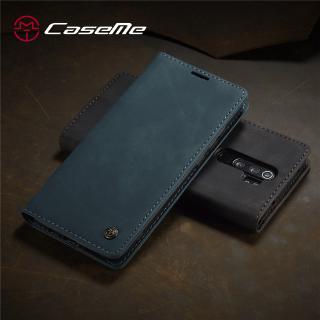 Caseme Bao Da Điện Thoại Pu Nắp Gập Từ Tính Phong Cách Retro Sang Trọng Cho Xiaomi Redmi Note 8 Pro Và Redmi Note 8 Ốp