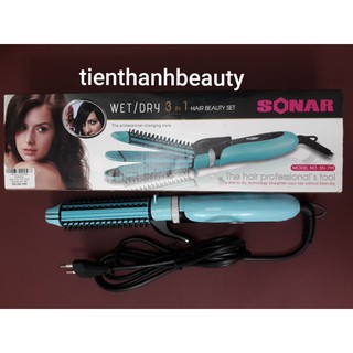 Máy kẹp tóc 3in1 sonar sn-799-mk0003