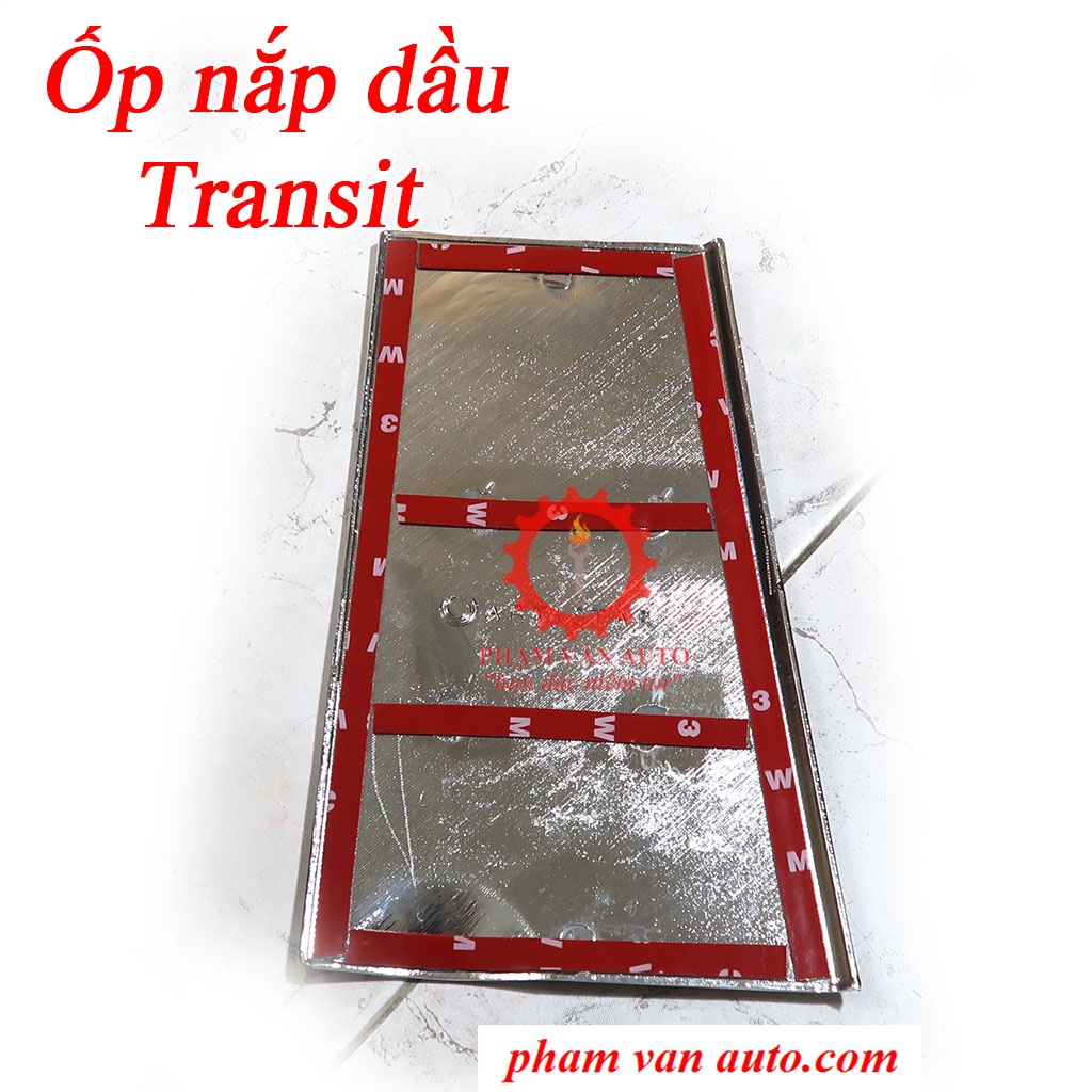 Ốp mạ nắp bình dầu Ford Transit hàng cao cấp giá rẻ Phạm Văn auto