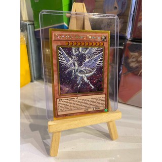 [ Dưa Hấu Yugioh ] Lá bài thẻ bài Deep Eyes White Dragon – Gold Rare - Tặng bọc bài nhựa bảo quản