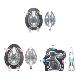 Khuôn silicone làm bánh hình trứng khủng long/thỏ xinh xắn