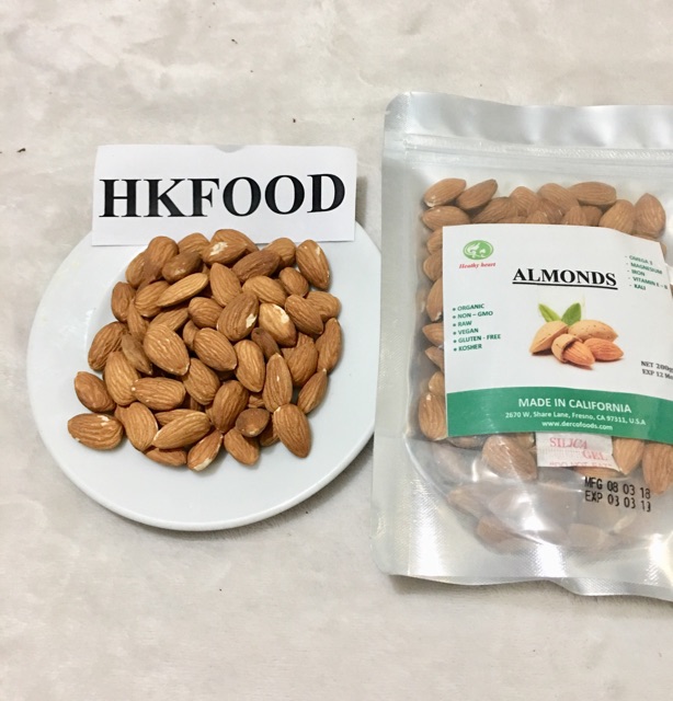 Nhân hạnh nhân sấy chín 200g