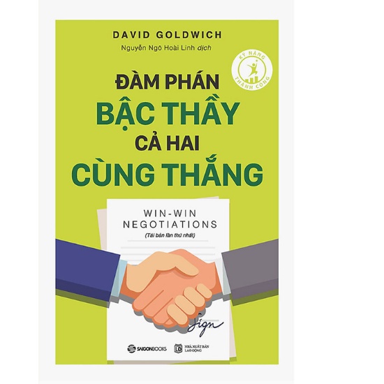 Sách - Đàm Phán Bậc Thầy Cả Hai Cùng Thắng