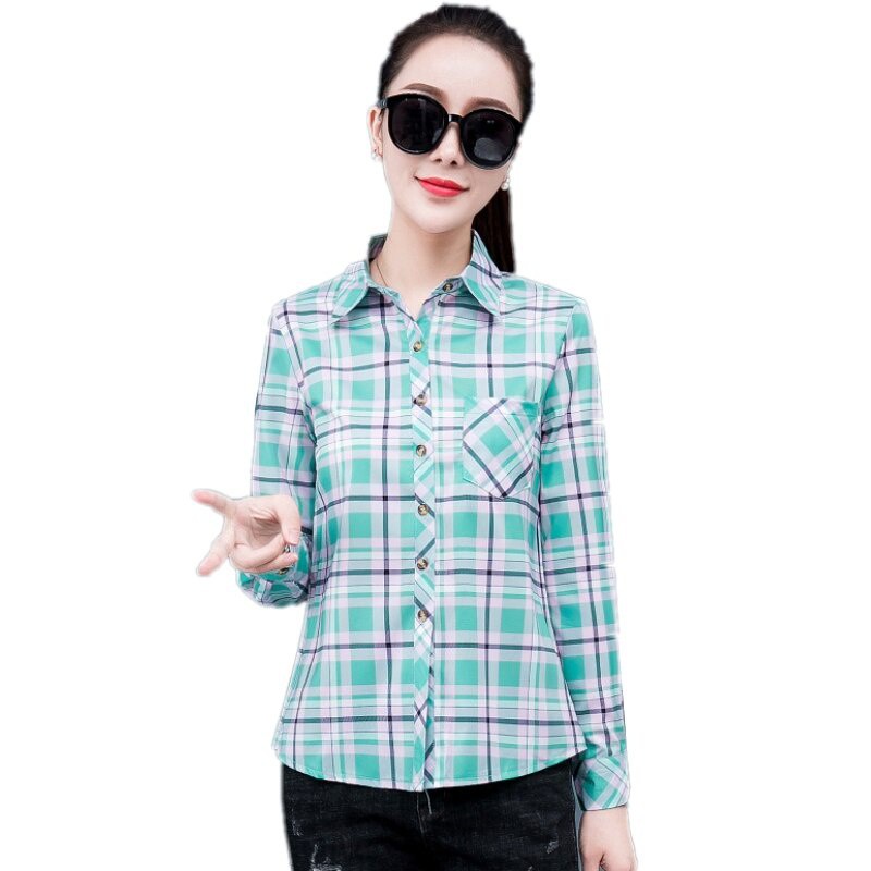 Áo Sơ Mi Sixsisters Tay Dài Thiết Kế Trẻ Trung Hợp Thời Trang Cho Bạn Gái