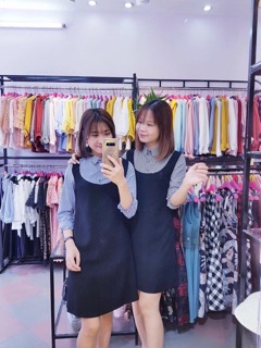 Váy xuông cổ Đức ( LH thiết kế)